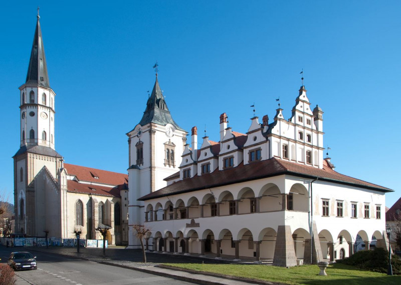 Radnica a zvonica Levoča
